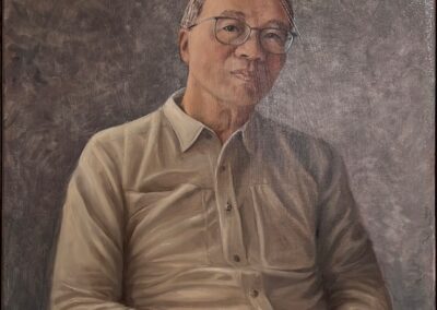 Firman Leung, oil on canvas, 60 x 70 cm, commission